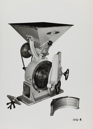 Photograph - Schumacher Mill Furnishing Works, Machine, Port Melbourne, Victoria, circa 1940s