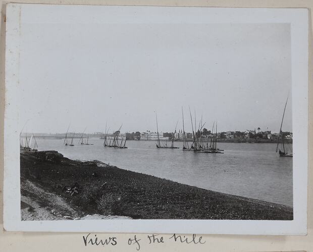 'Views of the Nile', Egypt, Captain Edward Albert McKenna, World War I, 1914-1915