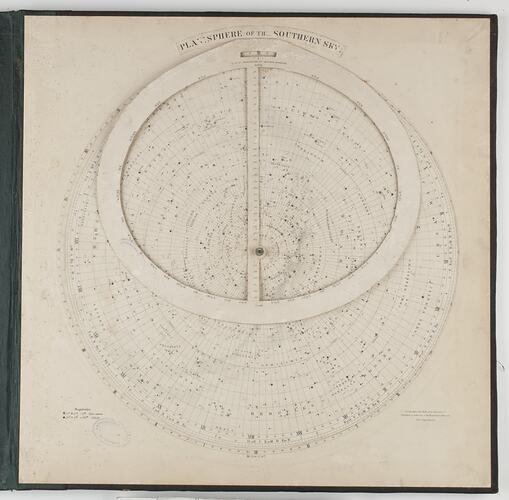 Planisphere - Melbourne Observatory, 1881