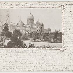 Postcard - Exhibition Building, Melbourne, To J. B. Scott from Marion Flinn, Melbourne, 10 May 1904