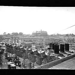 Glass Negative - State Electricity Commission, Yallourn 'A' Power Station, Victoria, 1923