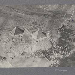 Photograph - Pyramids, Egypt, World War I, 1916-1918