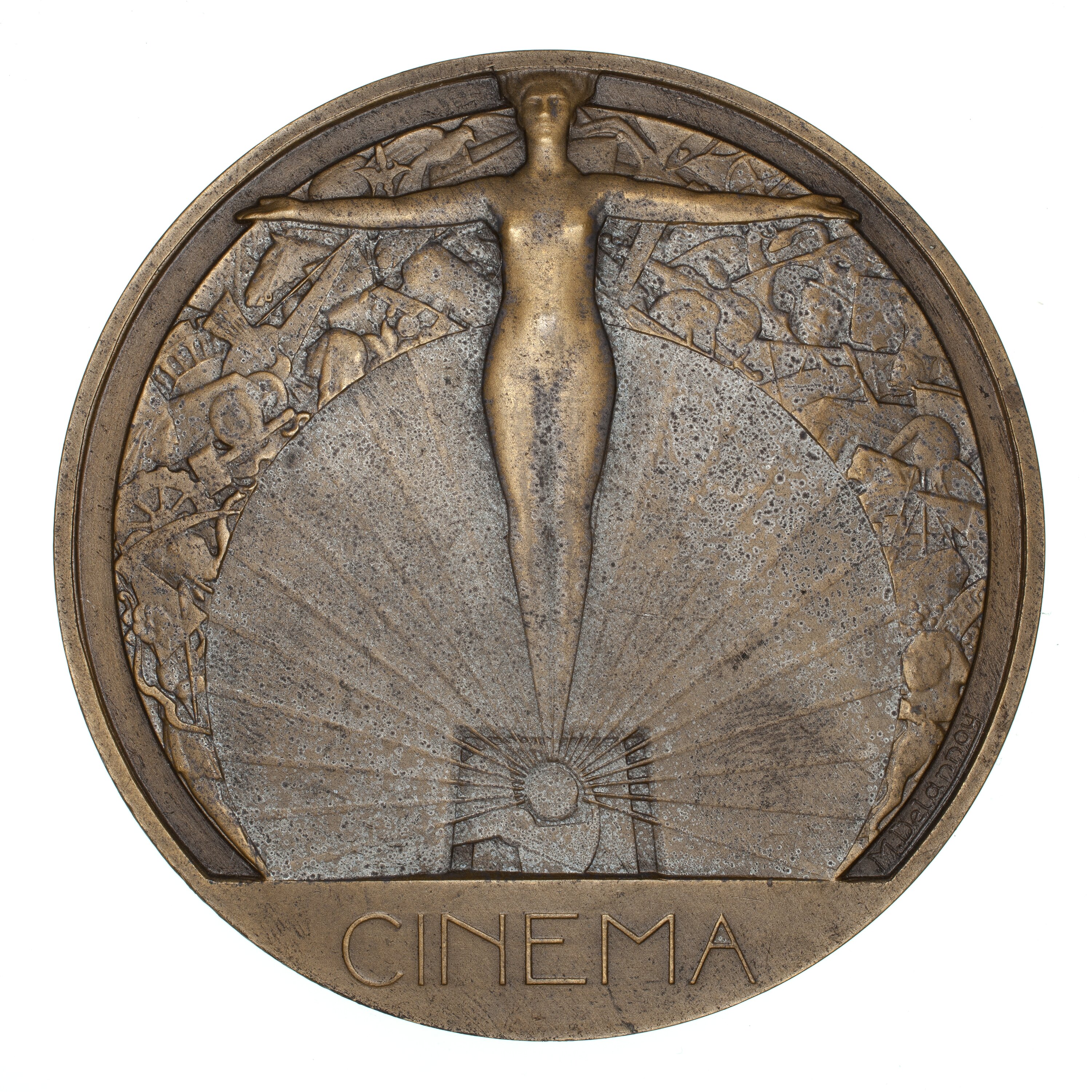 Médaille Bronze & 1972 & par Maurice Delannoy & France