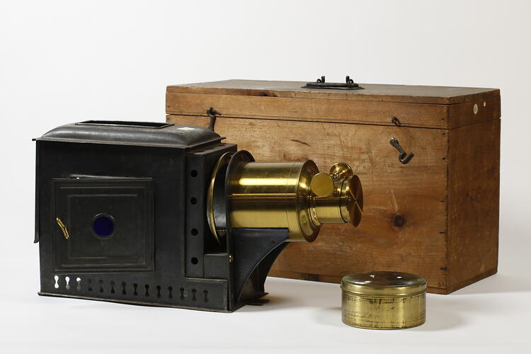 Projector  - Unknown Manufacturer, Magic Lantern, circa 1880-1920