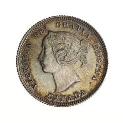 Proof Coin - 5 Cents, Canada, 1875