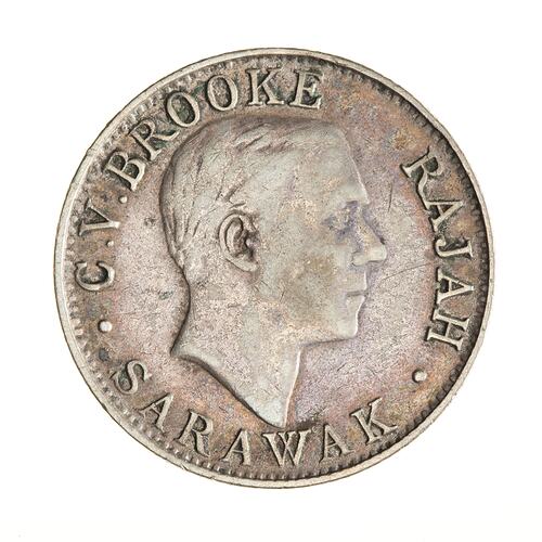 Coin - 20 Cents, Sarawak, 1927