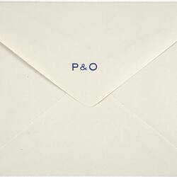 Envelope - P&O, circa 1960s