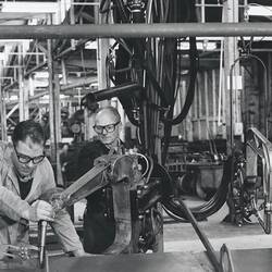 Photograph - Massey Ferguson, Sheet Iron Shop, Sunshine, Victoria, 1965
