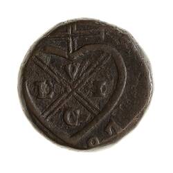 Coin - 1 Pice, Bombay Presidency, India, 1827