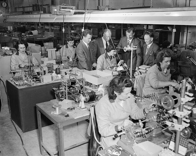 Women at Work in a Factory, Brunswick, Victoria, 1958