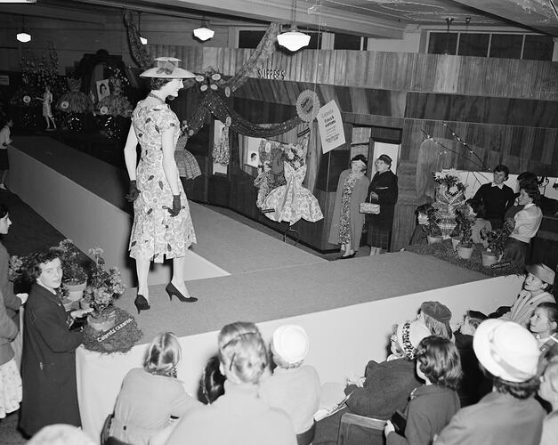 Negative - Buckley & Nunn Ltd, Fashion Parade, Melbourne, Victoria, 1958