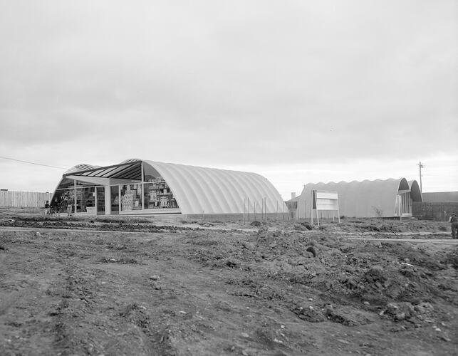 Exterior of Grocery Store, Moorabbin, Victoria, Sep 1954