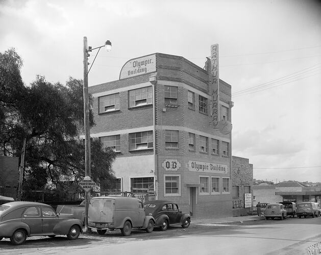 Arthur Murray Dance Studio, "Olympic Building", Melbourne, Victoria, 1956