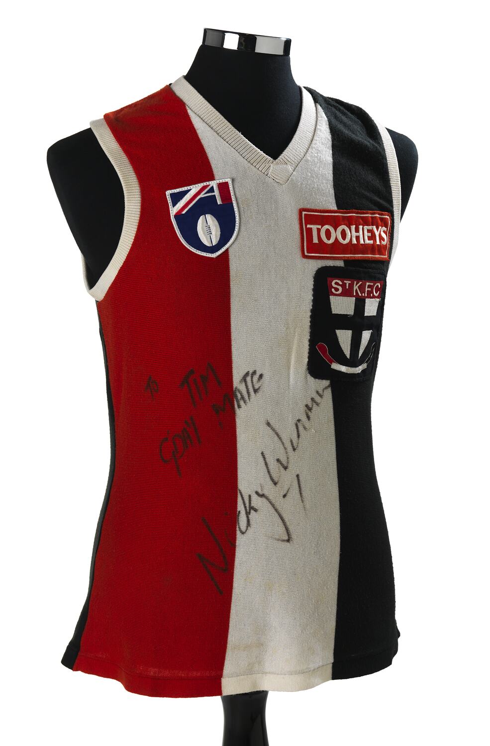 Football Jumper Nicky Winmar, St Kilda, 1993