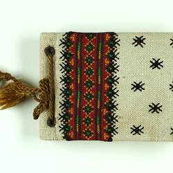 Photo Album - Woven Cover, Displaced Persons Camp Craft circa 1945-1946