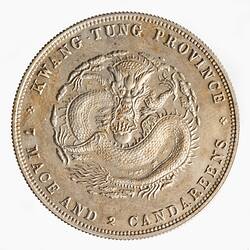Proof Coin - 1 Dollar, Kwangtung, China, 1890-1908