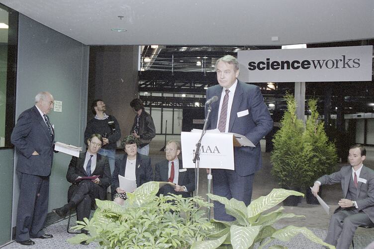 Handing Over the Key Ceremony, Speech, Scienceworks, Spotswood, Victoria, 17 May 1991