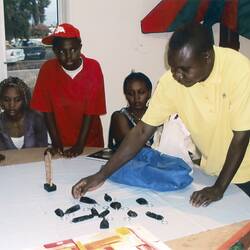 Nickel Mundabi Ngadwa's Artistic Career, 1995-Present