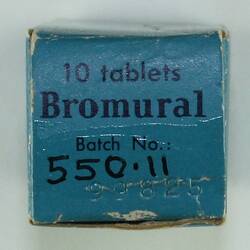 Packet - Drug, Bromural (Bromoisovalerylcarbamide), Knoll A.G. Chemical Works, circa 1930