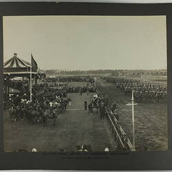 Photograph - 'The Royal Review At Flemington Racecourse, New South ...