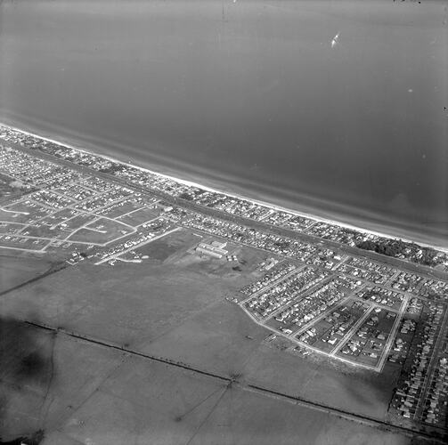 Negative - Aerial View of Aspendale, Victoria, 1964