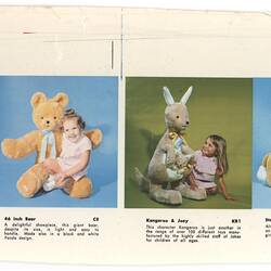 Printers Proof - Jakas Soft Toys Catalogue, Melbourne, 1960s