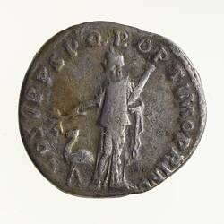 Coin - Denarius, Emperor Trajan, Ancient Roman Empire, 103-111 AD