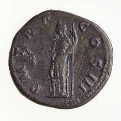 Coin - Denarius, Emperor Hadrian, Ancient Roman Empire, 119-122 AD