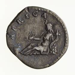 Coin - Denarius, Emperor Hadrian, Ancient Roman Empire, 134-138 AD