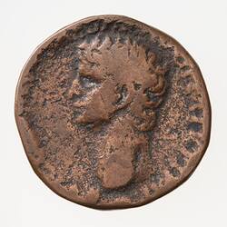 Coin - As, Emperor Claudius, Ancient Roman Empire, 41-50 AD