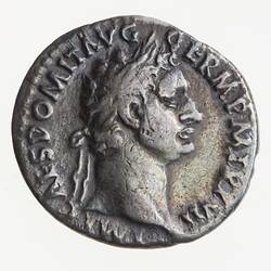 Coin - Denarius, Emperor Domitian, Ancient Roman Empire, 88 AD