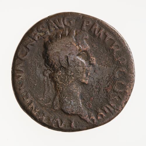 Coin - As, Emperor Nerva, Ancient Roman Empire, 97 AD
