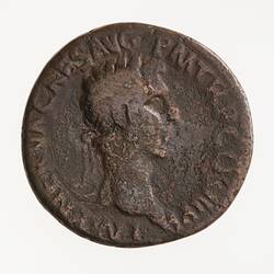 Coin - As, Emperor Nerva, Ancient Roman Empire, 97 AD