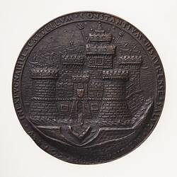 Electrotype Medal Replica - Costanzo Sforza