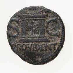 Coin - As, Emperor Tiberius, Ancient Roman Empire, after 22 AD