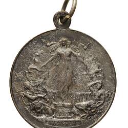 Medal - Children's Peace, Great War, Department of Defence, Australia, 1919