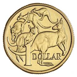 Coin - 1 Dollar, Australia, 1984