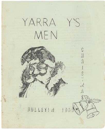 Booklet - Yarra Y's Men Bulletin, 1958