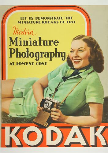 Poster - 'Modern Miniature Photography at Lowest Cost'