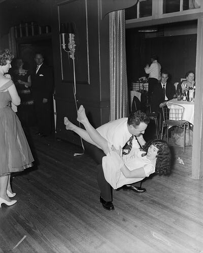 Swallow & Ariell Ltd, Couple Dancing, 9 Darling Street, South Yarra, Victoria, 04 Sep 1959