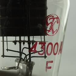 Electronic Valve, STC, Triode, Type 4300A, 1939 - 1945