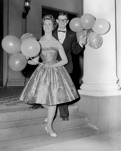H.J. Heinz Company, Couple at a Social Event, Caulfield, Victoria, 09 Oct 1959