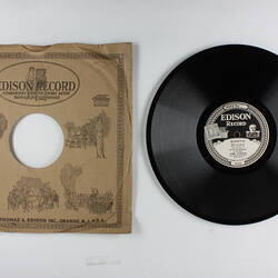 Disc Recording - Edison, Double-Sided, 'Reverie' & 'Hejre Kati', 1928-1929.
