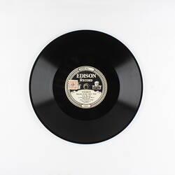 Disc Recording - Edison, Double-Sided, 'Brown Eyes, Why Are You Blue' & 'Tomorrow Mornin', 1926-1929