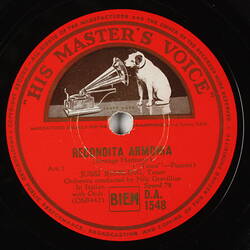 Disc Recording - The Gramophone Co. Ltd., Double-Sided, 'La Donna É Mobile' & 'Recondita Armonia' 1938-56