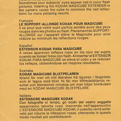 Printed text on yellow paper.