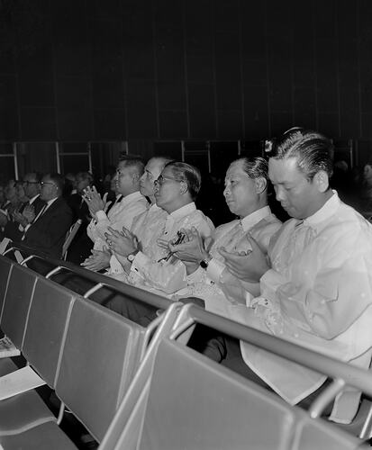 Group in an Audience, Wilson Hall, Melbourne, 02 Mar 1960