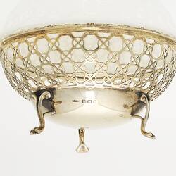 Bowl - Sterling Gilt, Presented to Dame Nellie Melba by Belgian Rose Day Committee, 8 Apr 1915