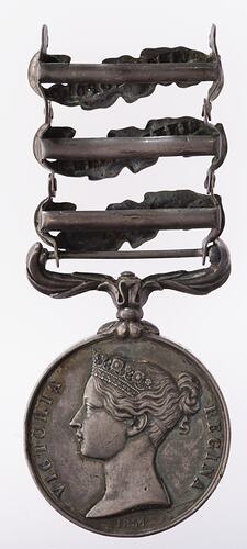 Medal - Crimea War Medal, Great Britain, 1856 - Obverse