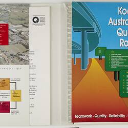 Booklet - Kodak Australasia Pty Ltd, Australian Quality Prize Submission Pack, Jun 05 1992, Inside